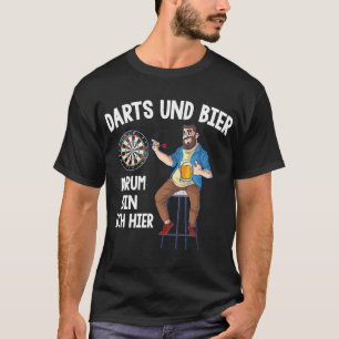Camiseta Torneo de Beer Darts y Beer Pub Dart Funny Sayi