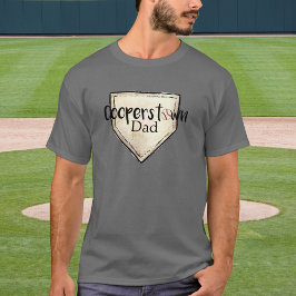 Camiseta Torneo de Béisbol Cooperstown Dad