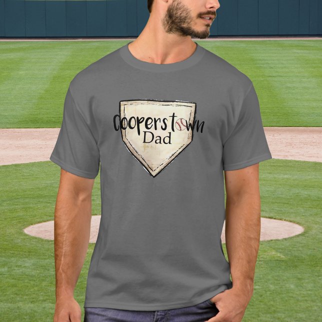 Camiseta Torneo de Béisbol Cooperstown Dad (Subido por el creador)
