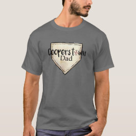 Camiseta Torneo de Béisbol Cute de Cooperstown NY Dad