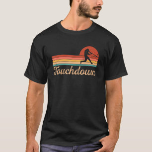 Camiseta Torneo de Béisbol Retro Vintage Sunset