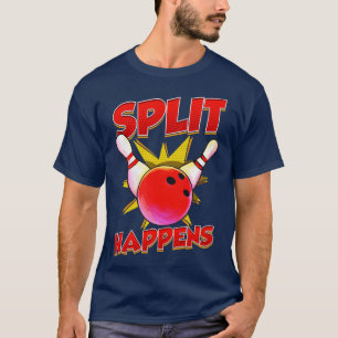 Camiseta Torneo de Bowling Split en Bowler Team League