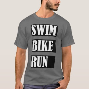 Camiseta Torneo de carreras de ciclismo de natación 7