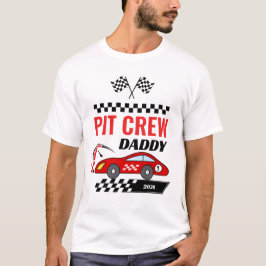 Camiseta Torneo de carreras de coches de la tripulación pap