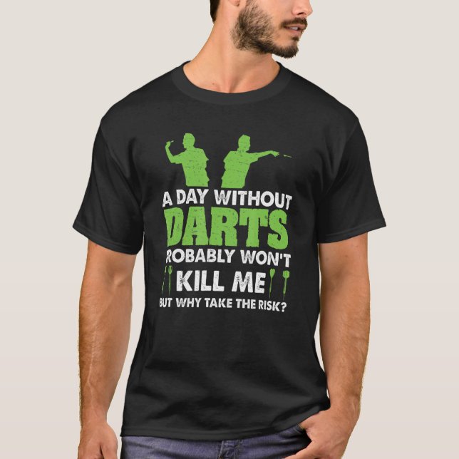 Camiseta Torneo De Darts Game Darts Para Dart Pl (Anverso)