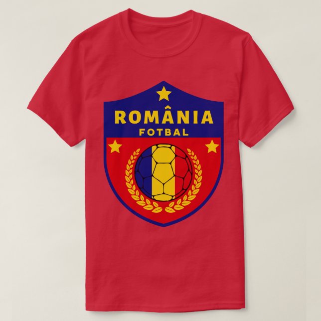 Camiseta Torneo de Fútbol de Rumania (Diseño del anverso)