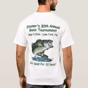 Camiseta Torneo de lubinas número 30 de Stoner