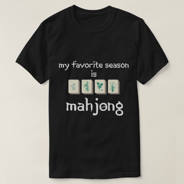 Camiseta Torneo de Mahjong en China (Diseño del anverso)