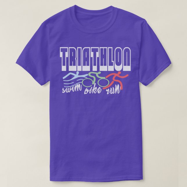 Camiseta Torneo de natación para bicicleta 12 (Diseño del anverso)