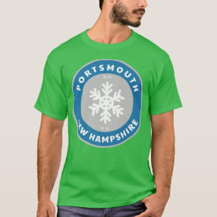 Camiseta Torneo de nieve NE de Portsmouth New Hampshire