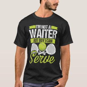 Camiseta Torneo de partido de jugador de tenis de remo no d