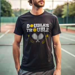 Camiseta Torneo de Socio de Baloncesto Doble Problema