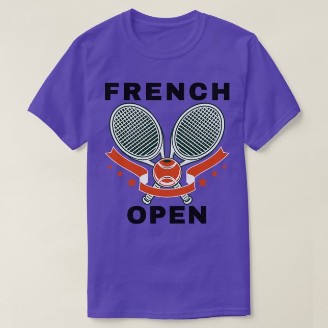 Camiseta Torneo de tenis Abierto de Francia 1 (Diseño del anverso)