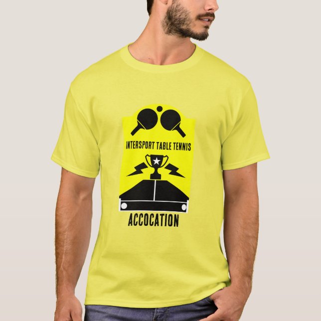 Camiseta Torneo de tenis de mesa (Anverso)