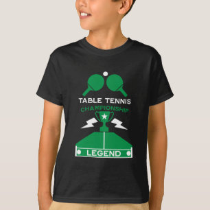 Camiseta Torneo de tenis de mesa