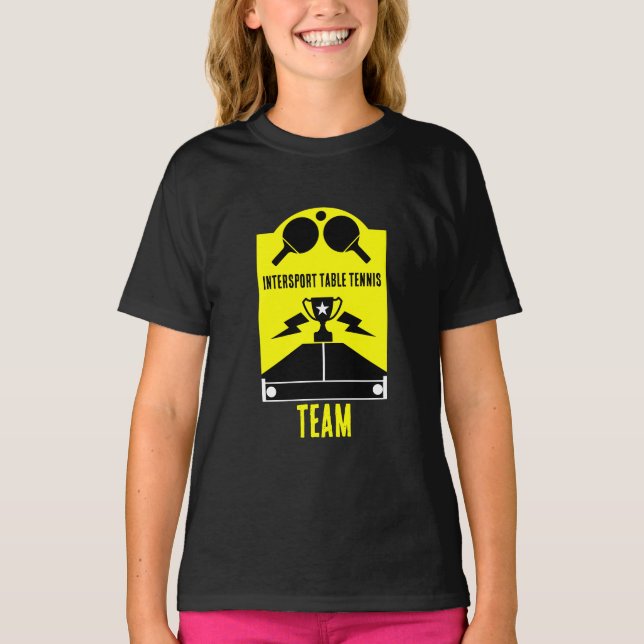 Camiseta Torneo de tenis de mesa (Anverso)