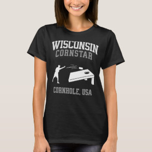 Camiseta Torneo de Wisconsin Cornstar Lucky Cornhole