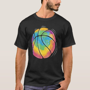 Camiseta Torneo del equipo Cute Colorful Basketball Team Pl