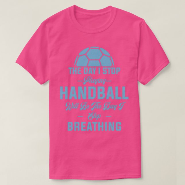 Camiseta Torneo Deportivo de Balonmano Hand Ball (Diseño del anverso)
