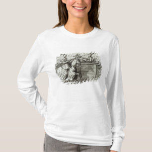 Camiseta Torneo Jousting en un cuadrado