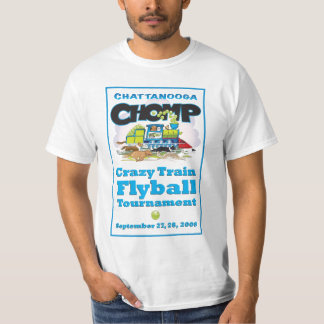 Camiseta Torneo loco de Flyball del tren