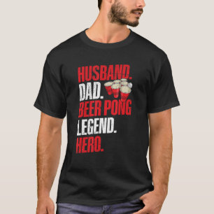 Camiseta Torneo Mens Beer Pong Para Tu Beer Pong Husba