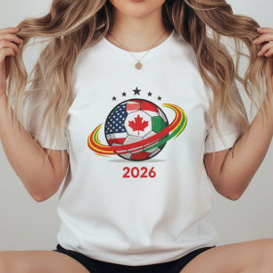 Camiseta Torneo Mundial de Fútbol 2026