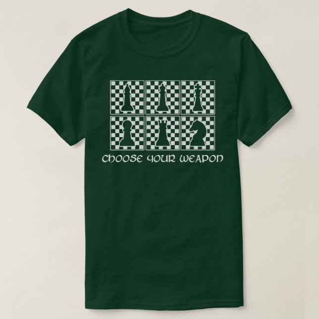 Camiseta Torneo Para Jugadores De Ajedrez Para Pensadores S (Diseño del anverso)