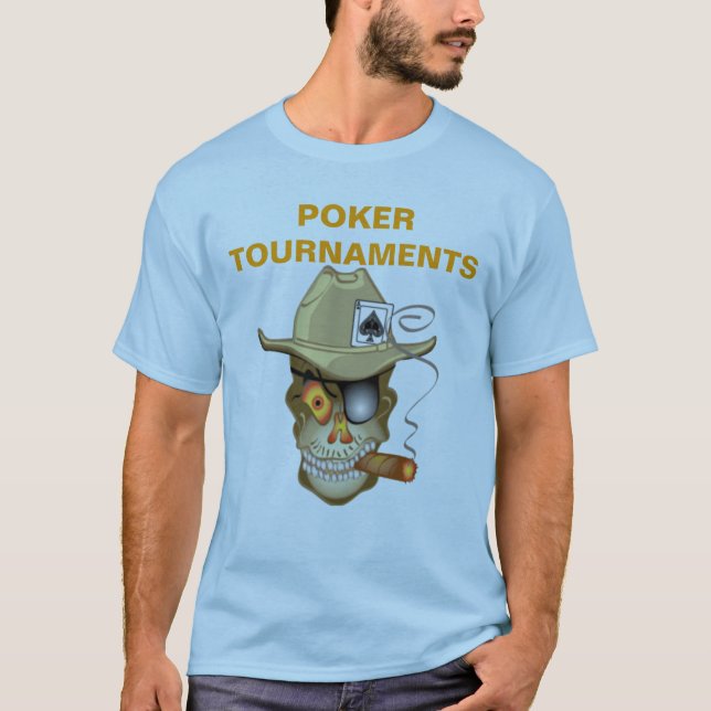 CAMISETA TORNEOS DE POKER (Anverso)