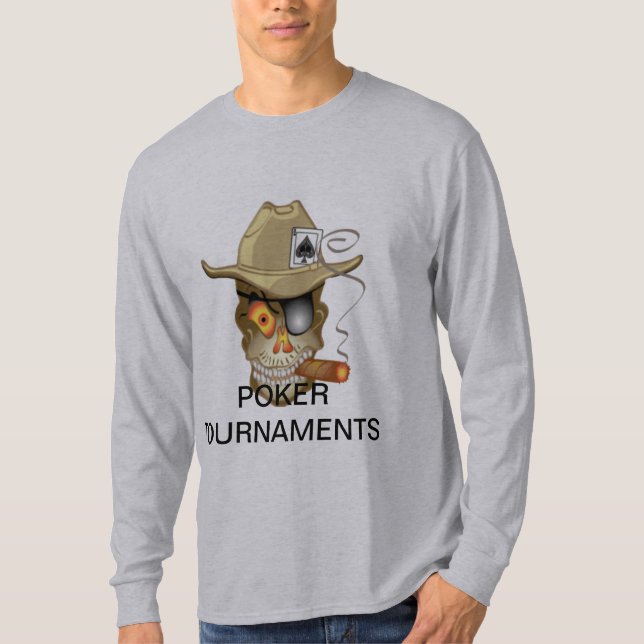 CAMISETA TORNEOS DE POKER (Anverso)