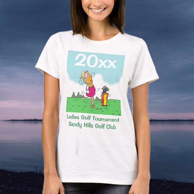 Camiseta Torneos Personalizados De Golf Para Damas (Subido por el creador)