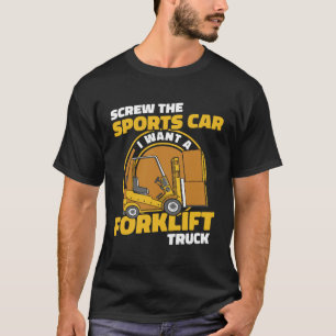 Camiseta Tornillo Al Conductor Del Almacén Del Coche Deport