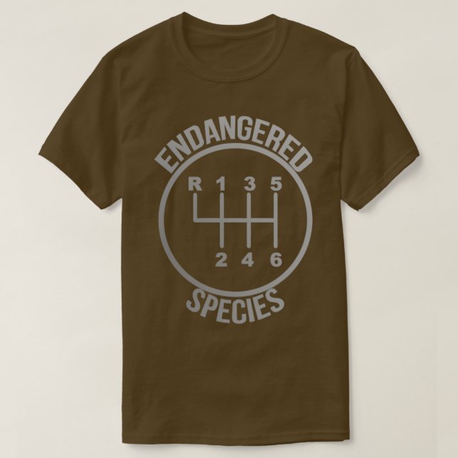 Camiseta Tornillo clásico de la caja de cambios manual (Diseño del anverso)