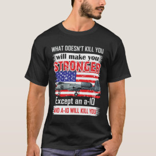 Camiseta Tornillo de artillería A-10 para aviación militar