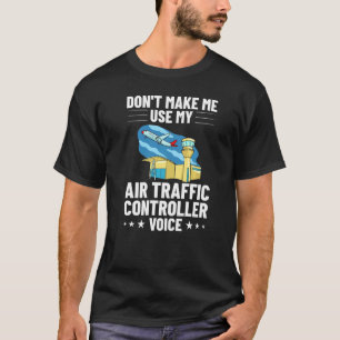 Camiseta Tornillo de control del director de vuelo del cont