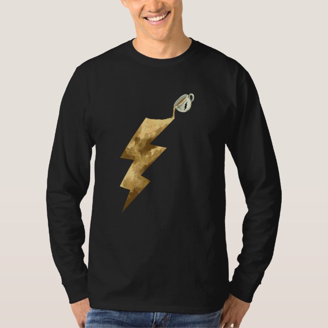 Camiseta Tornillo de fuerza para café (Anverso)