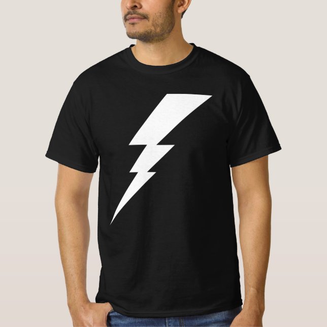 Camiseta Tornillo Lightning blanco (Anverso)