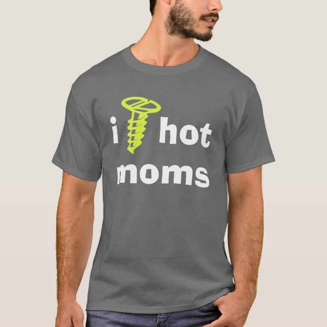Camiseta (Tornillo) mamáes calientes I (Anverso)