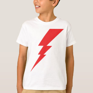 Camiseta Tornillo relámpago rojo
