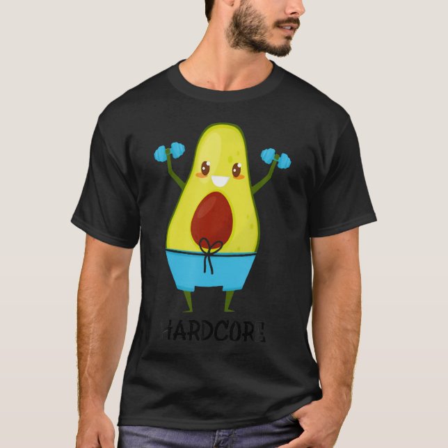 Camiseta Tornillos de aguacate de acápite duro (Anverso)