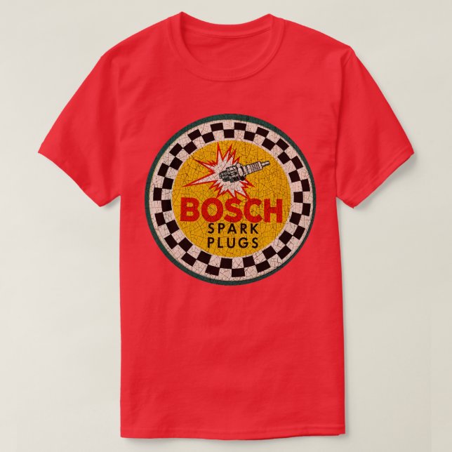 Camiseta Tornillos de chispa boch vintage (Diseño del anverso)