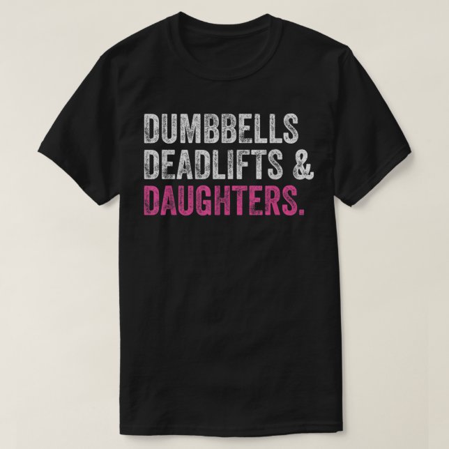 Camiseta Tornillos de púas Levantamiento de la muerte Hijas (Diseño del anverso)