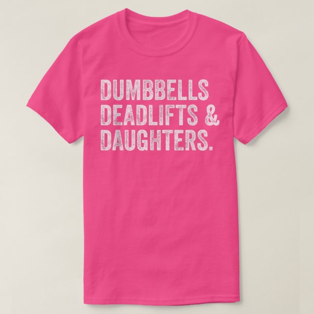 Camiseta Tornillos de púas Levantamiento de la muerte Hijas (Diseño del anverso)