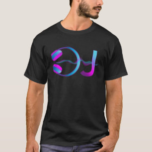 Camiseta Torno de auriculares de DJ reproduciendo música gr