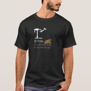 Camiseta Torno para Atar Moscas Ropa de Pesca con Mosca