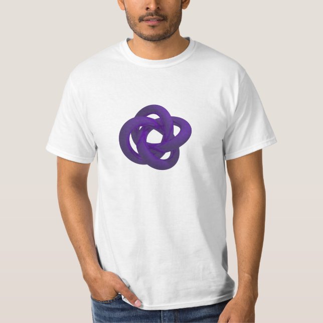 Camiseta Toro anudado - púrpura (Anverso)