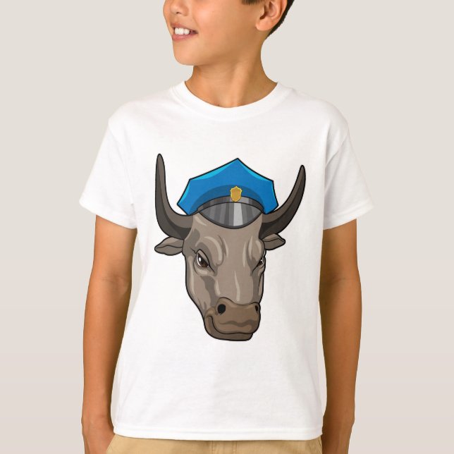 Camiseta Toro como policía (Anverso)