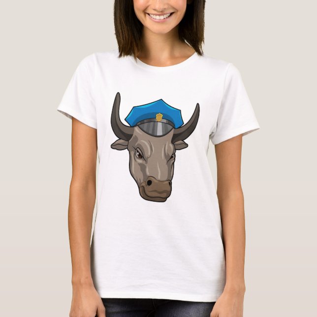 Camiseta Toro como policía (Anverso)