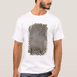 Camiseta Toro con alas en una fachada de rey Sargon II