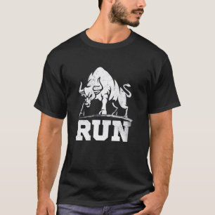 Camiseta Toro Corriendo Toros Furiosos Corrida De Toros Vaq